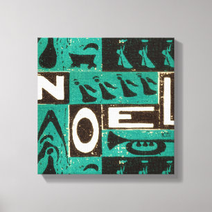 Toile Noel Green