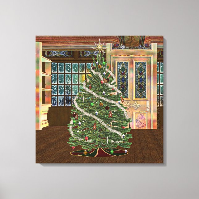 Toile Noël magique (Recto)