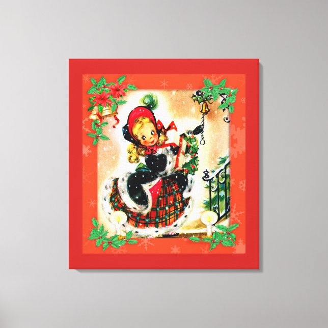 Toile Noël vintage (Recto)
