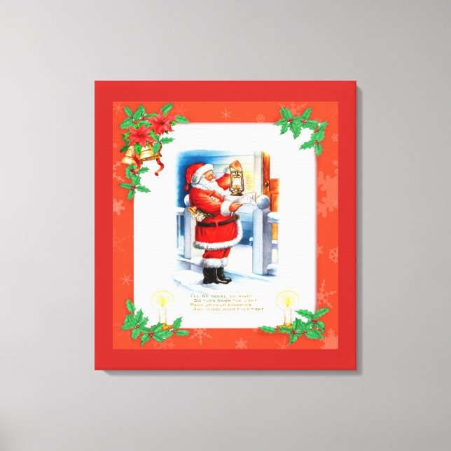 Toile Noël vintage (Recto)