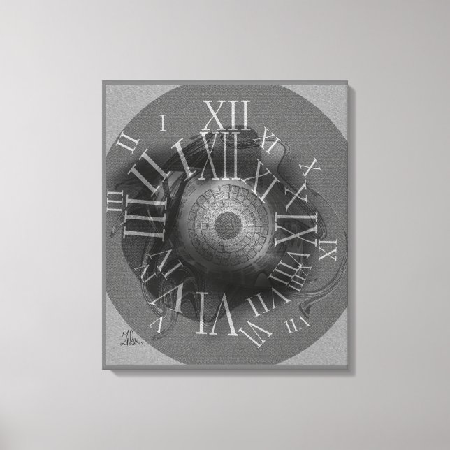 Toile Noir et blanc (Recto)