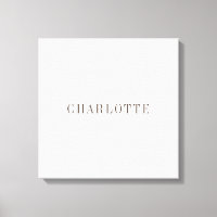 Nom professionnel minimaliste élégant