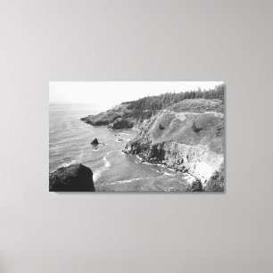 Toile Nord de côte de l'Orégon de regard de cap