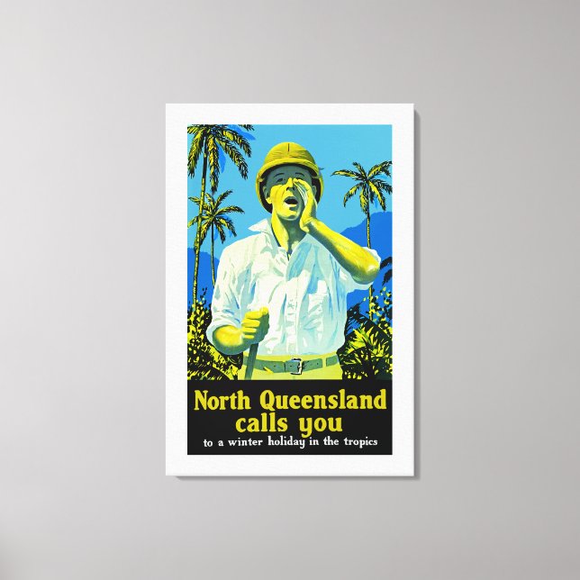 Toile Nord-Queensland vous appelle (Recto)