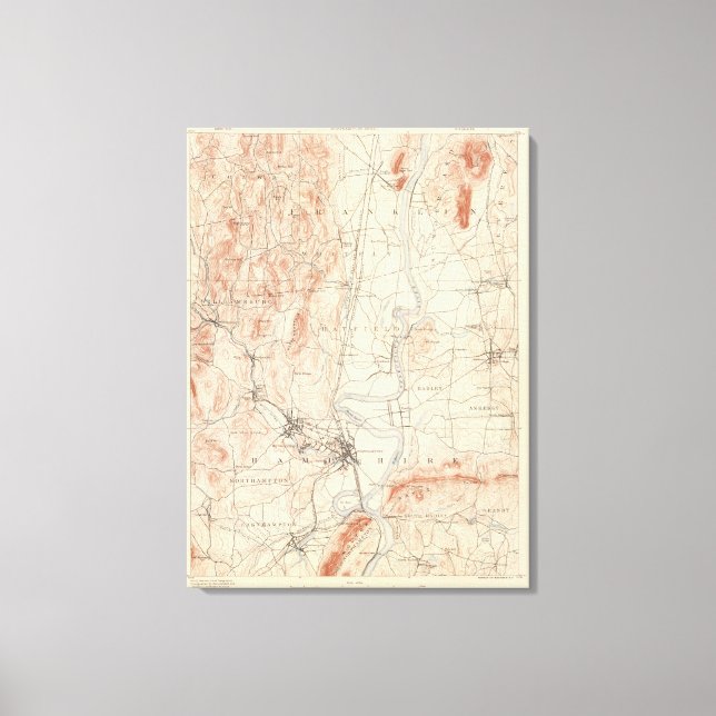 Toile Northampton, Massachusetts (Recto)