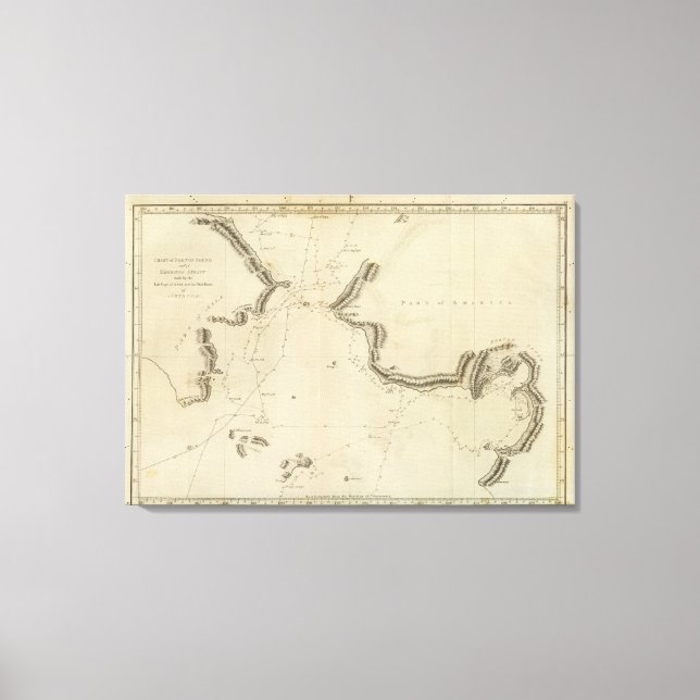 Toile Norton Sound, détroit de Bherings, Alaska (Recto)