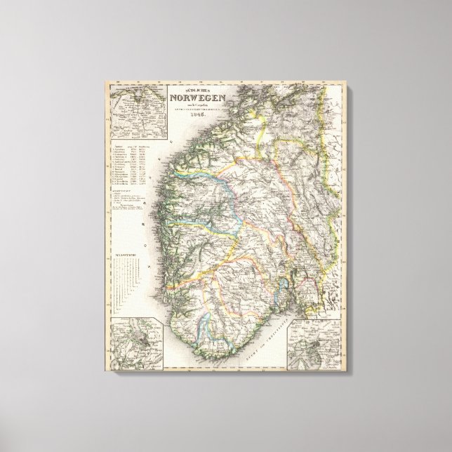 Toile Norvège (Recto)