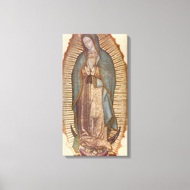 TOILE NOTRE DAME DE GUADALUPE (Recto)