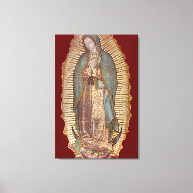 TOILE NOTRE DAME DE GUADALUPE CANVAS IMPRIMER (Recto)
