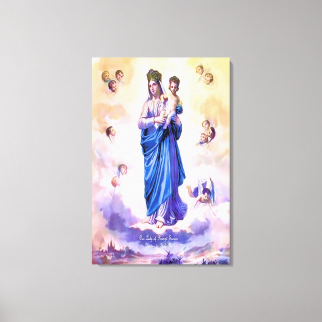 Toile Notre Dame de l'Prompt Succor (Recto)