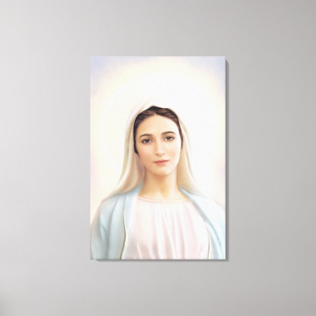 Toile Notre Dame de Medjugorje, 24" x 36", toile, 1,5" (Recto)