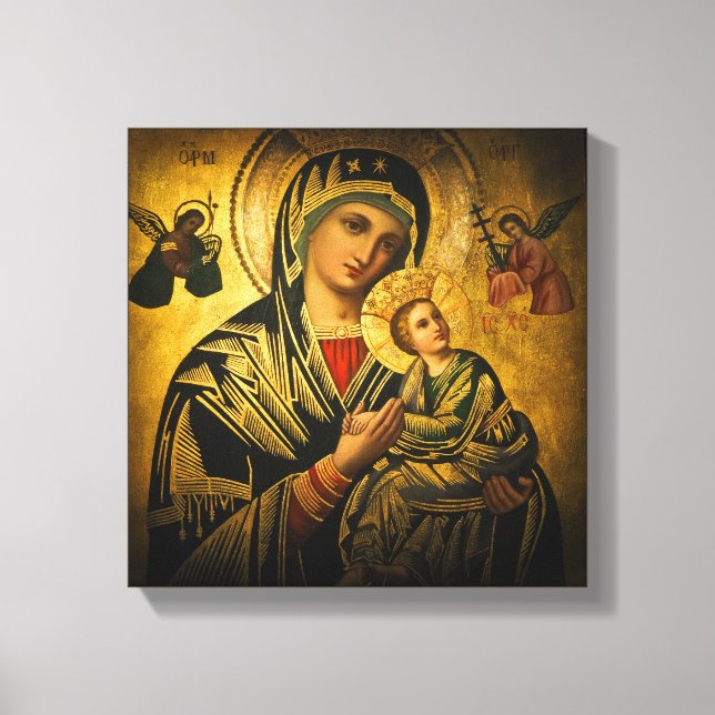 Toile Notre Dame de Perpetual Aide (Recto)