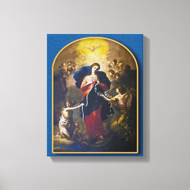 Toile Notre-Dame qui a des noeuds, (Recto)
