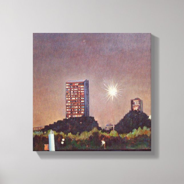 Toile Notre Lune moderne (Recto)