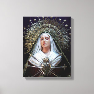 Toile Notre Madame des peines
