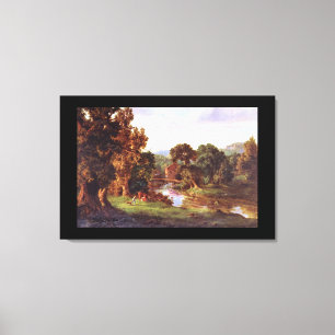 Toile Notre Vieux Moulin, George Innes_Paysages