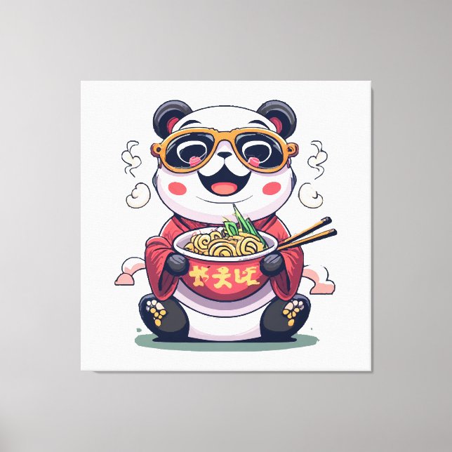 Toile Nouilles de Panda (Recto)