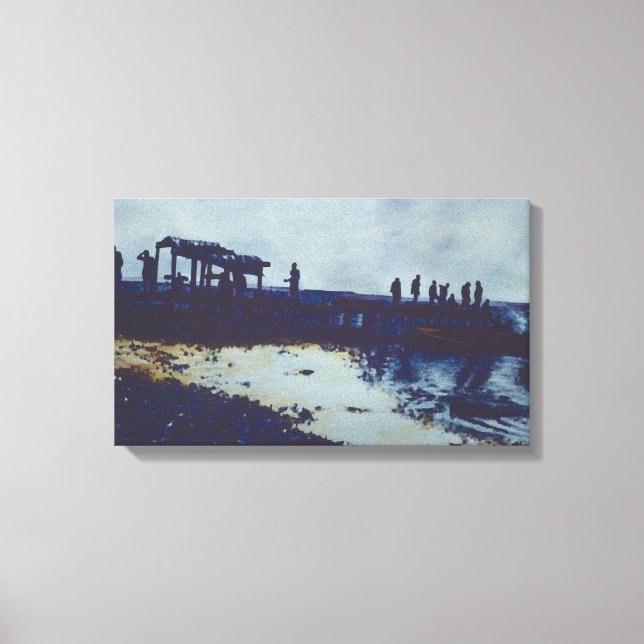 Toile Nous Avons Mangé Tous Les Poissons, Maintenant Quo (Recto)