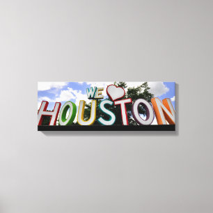 Toile nous coeur Houston