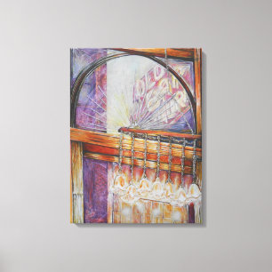 Toile Nous sommes tous des papillons volant autour de la