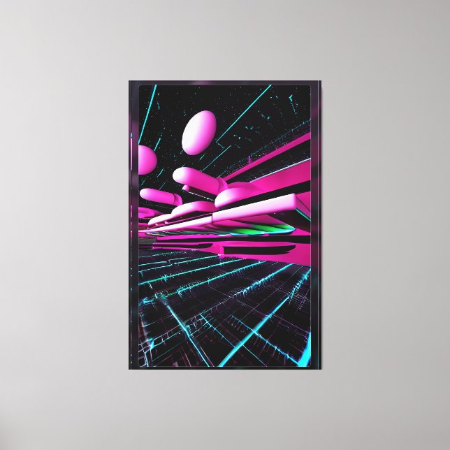 Toile Nouveaux Espaces - Ken Gage Art (Recto)