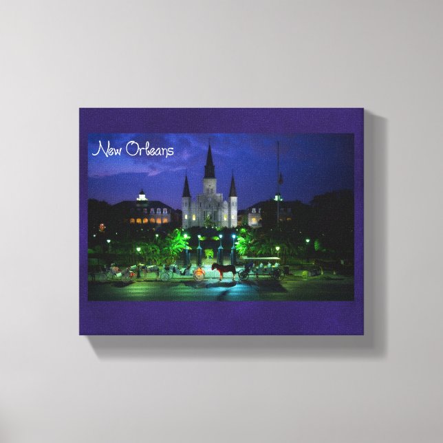 Toile Nouvelle-Orléans Louisiane (Recto)