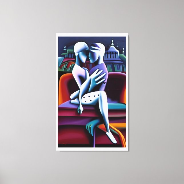 Toile Nouvelle Vague, Nouvelle Passion (Recto)
