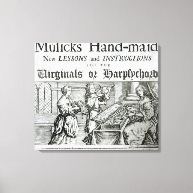 Toile Nouvelles leçons et instructions (Recto)