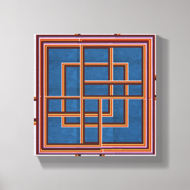 Toile NOVINO Graphiques Abstraits pour couloirs dans les (Recto)