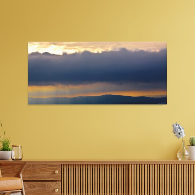 Toile Nuage de plate-forme orageux Hot Springs National  (Insitu(Salon))