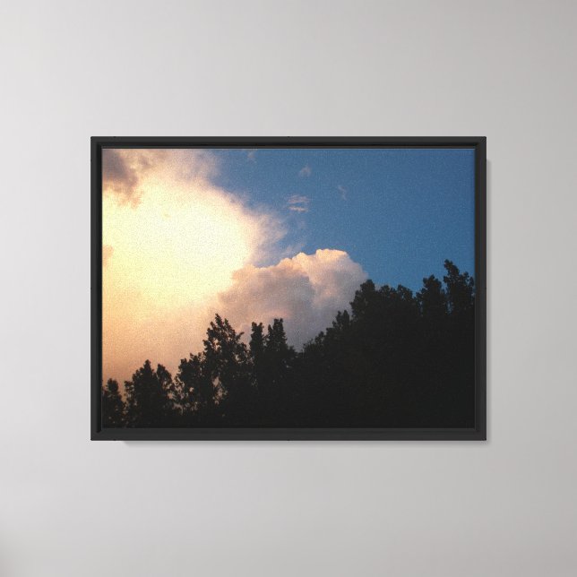 Toile Nuage lumineux (Recto)