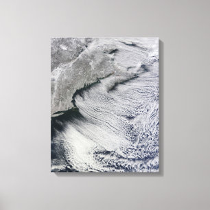 Toile Nuages à travers les cieux de l'Atlantique Nord