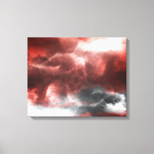 Toile Nuages chargés