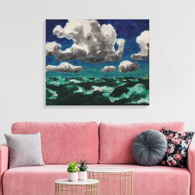 Toile Nuages d'été | Emil Nolde | (Insitu(Salon))