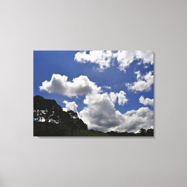 Toile Nuages Sky Paysage Nature (Recto)