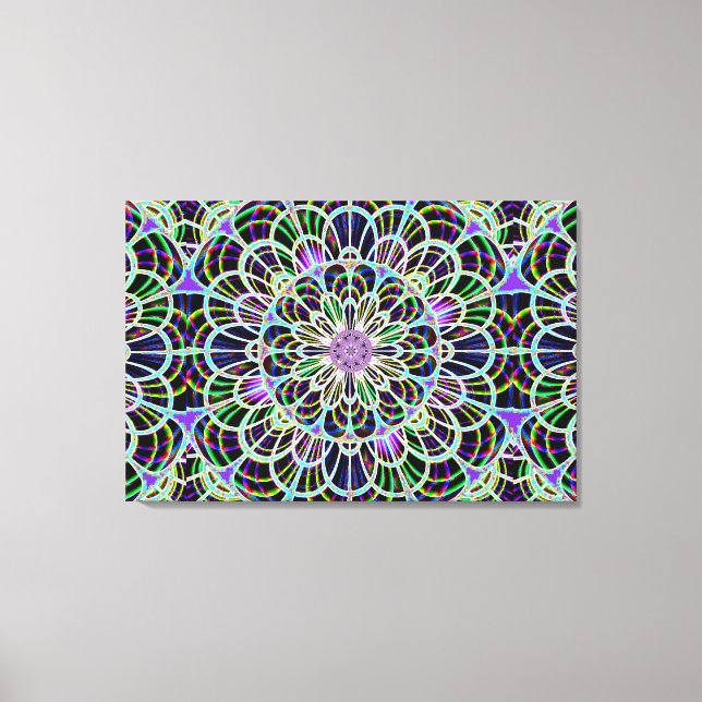 Toile Nuit 2 Tissus Étitrés Imprimer (Recto)