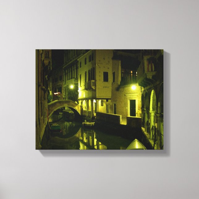 Toile Nuit à Venise (Recto)