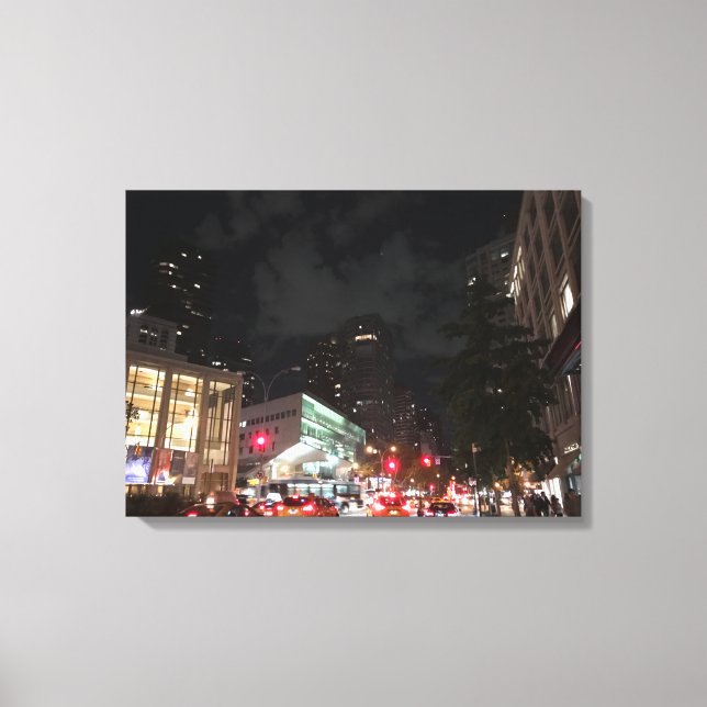 Toile Nuit au Lincoln Center NYC New York Photographie (Recto)