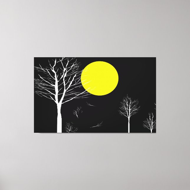 Toile Nuit de la lune #2 (Recto)