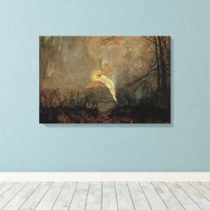 Toile Nuit de mi-été par Grimshaw, Art Victorien Vintage