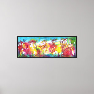 Toile NUIT DU CARNAVAL / Mascarade vénitienne, Musique d