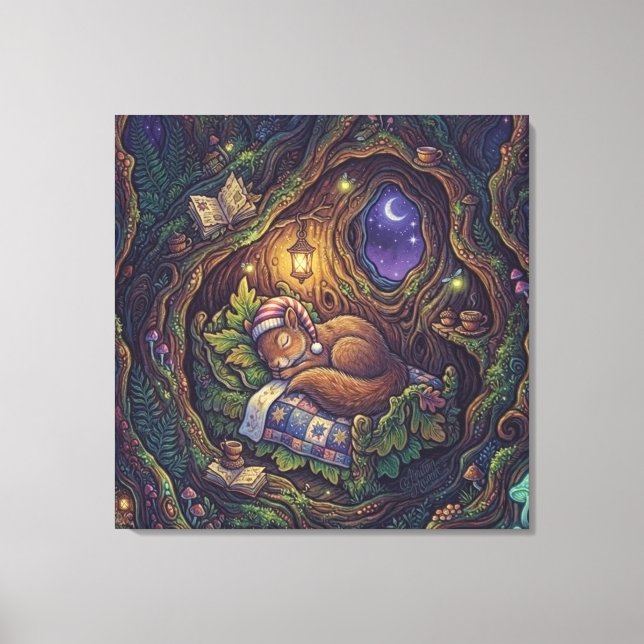 Toile Nuit étoilée (Recto)