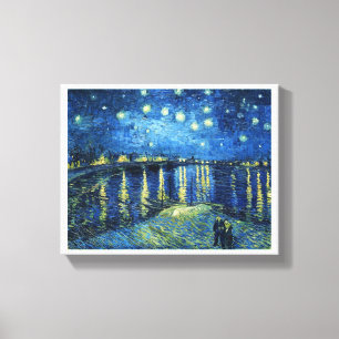 Toile Nuit étoilée sur le Rhône Vincent van Gogh