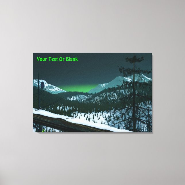 Toile Nuit silencieuse (Recto)