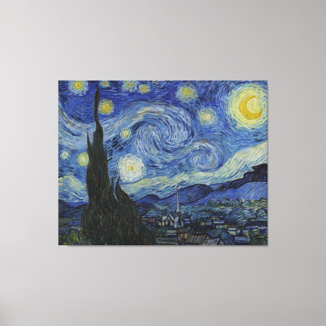 Toile Nuit Van Gogh Starry (Recto)