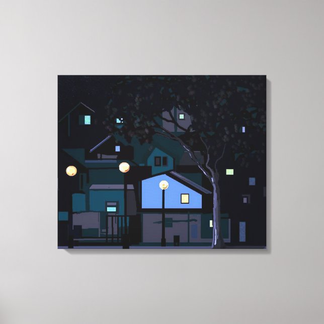 Toile Nuits de ville (Recto)