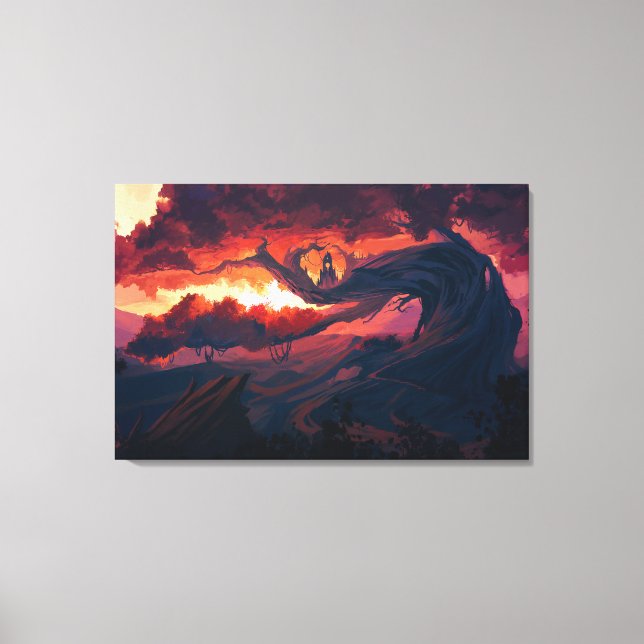 Toile numérique premium encadrée (Brillant) (Recto)