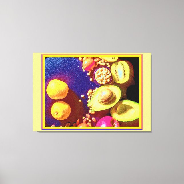 Toile "Nutrition saine" jolie photo. Commandez dès maint (Recto)