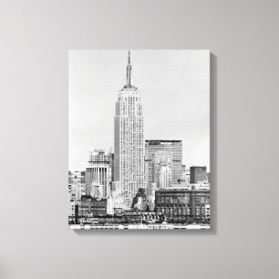 Toile NYC Skyline IV