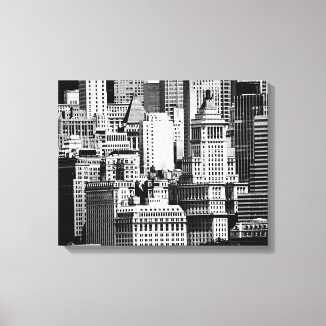 Toile NYC Skyline IX (Recto)